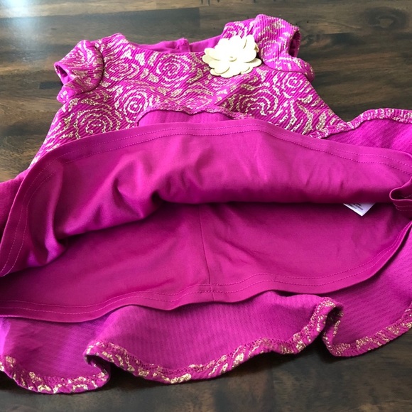 Pippa and Julie Special Occasion Baby Dress - Picture 3 of 7